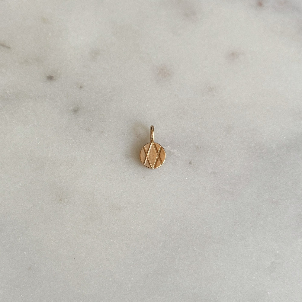 MIMOSA Handcrafted Joy and Sorrow Pendant in Bronze