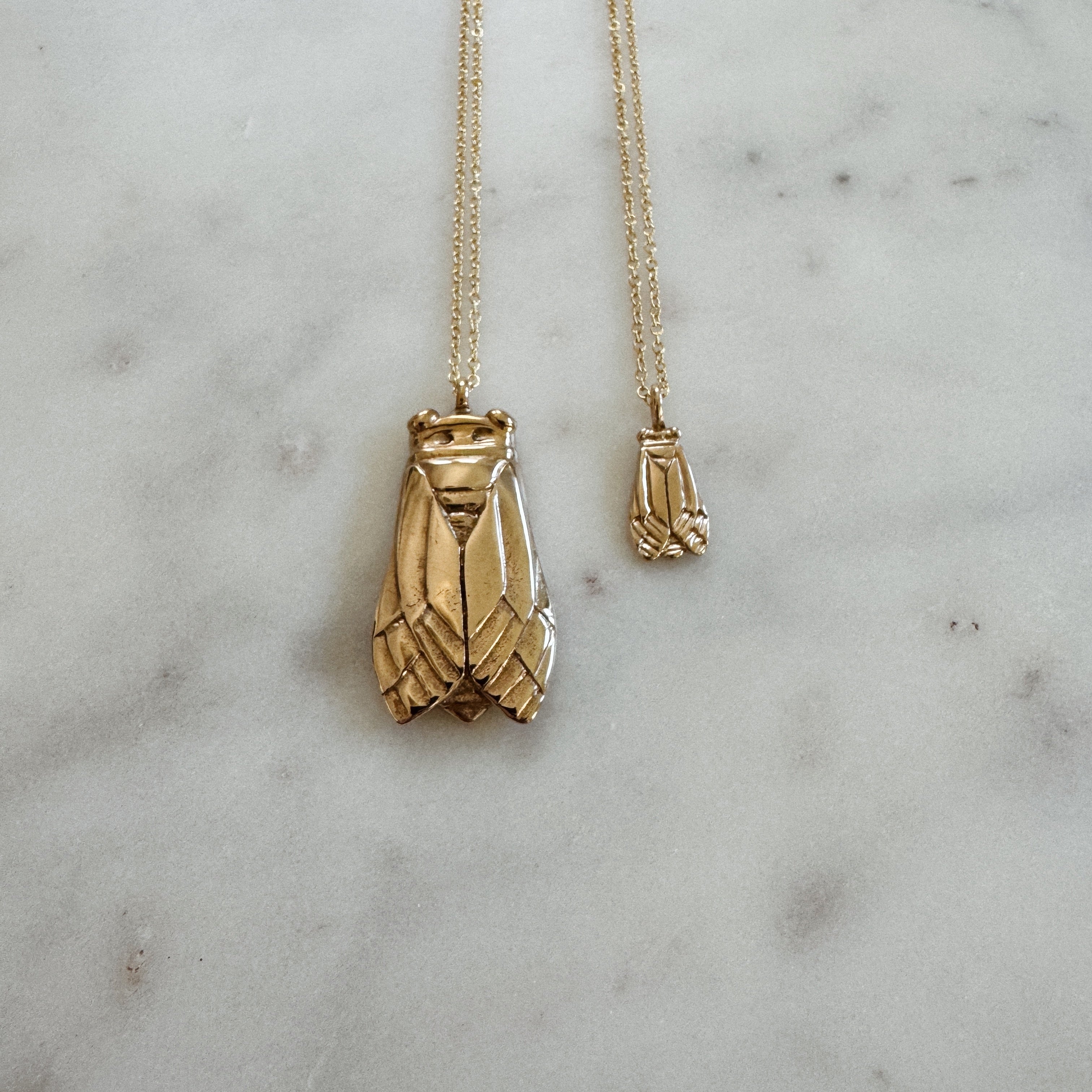 Small Cicada Necklace | MIMOSA Handcrafted