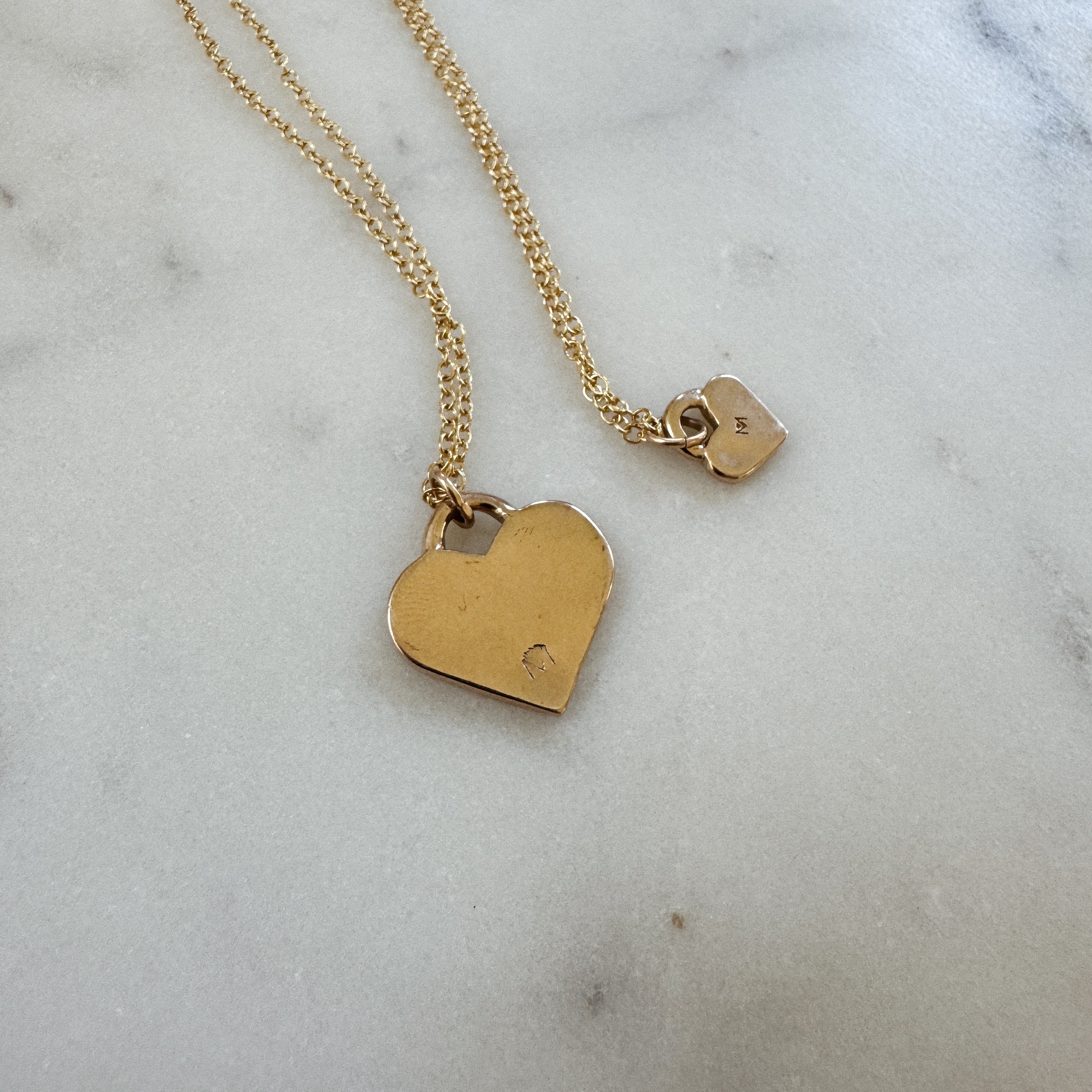 Spring〜mimosa バレッタ　heart Heart Necklace | MIMOSA Handcrafted
