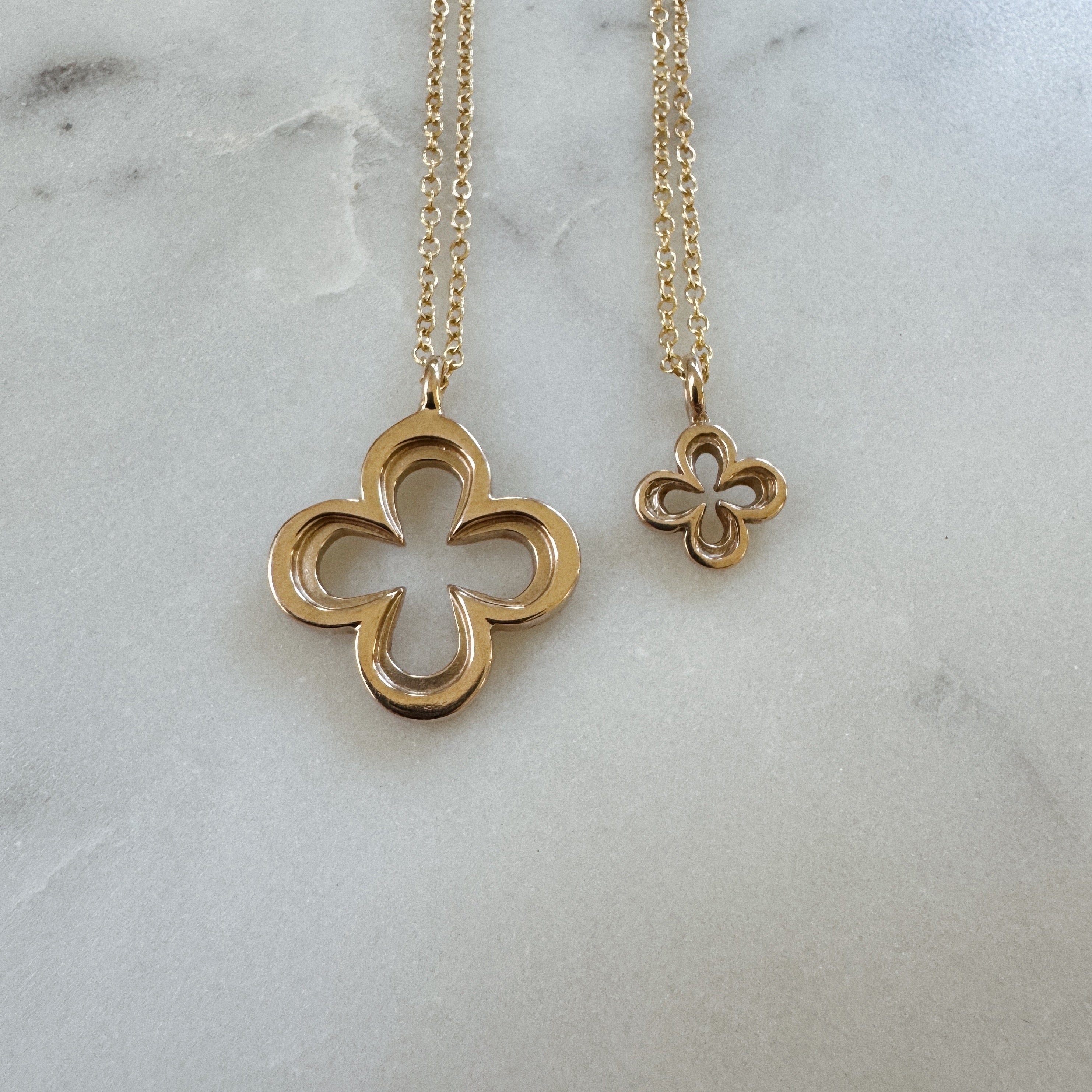 Small Quatrefoil Necklace | MIMOSA Handcrafted