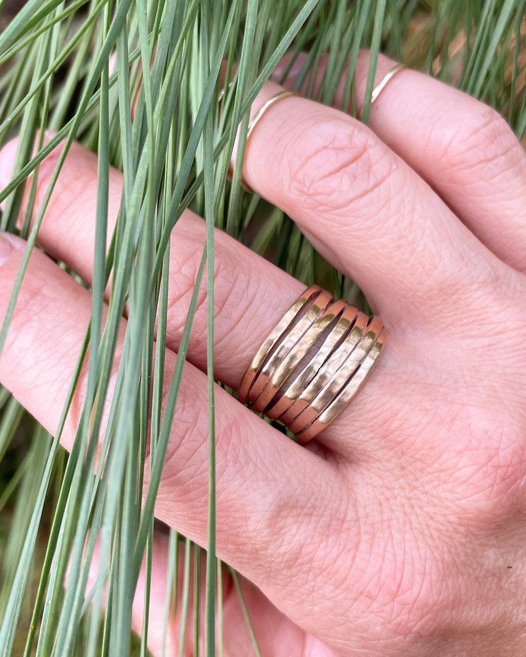 MIMOSA Handcrafted Loblolly Pine Needle Ring