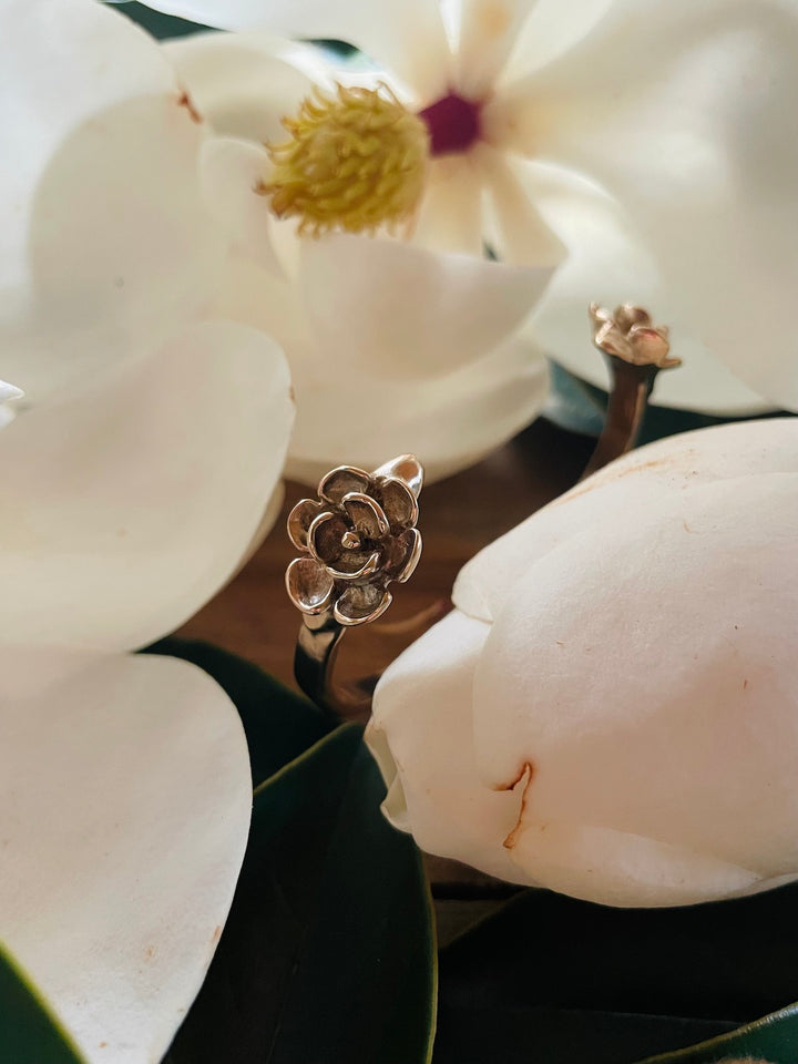 MIMOSA Handcrafted Magnolia Flower Bracelet