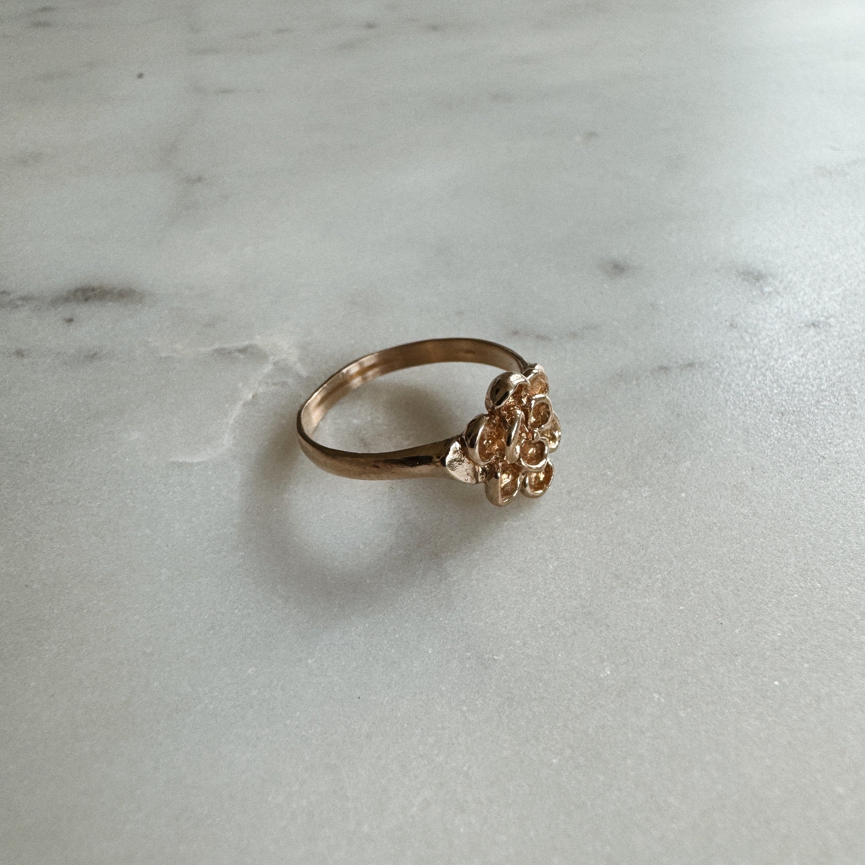Small Magnolia Flower Ring | MIMOSA Handcrafted