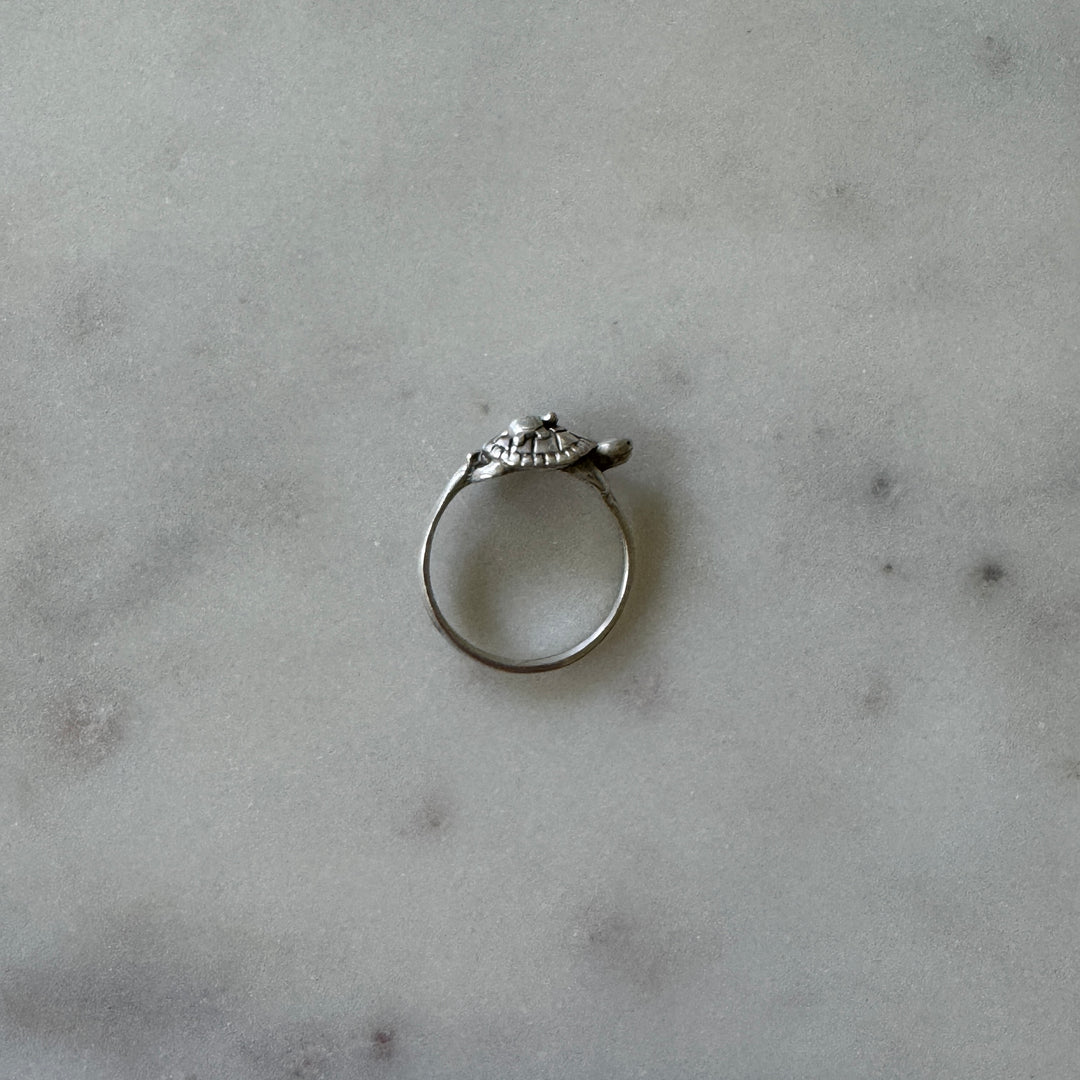 Mom and Baby Turtle Ring from MIMOSA Handcrafted in sterling silver