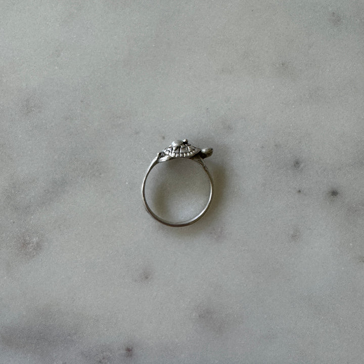 Mom and Baby Turtle Ring from MIMOSA Handcrafted in sterling silver