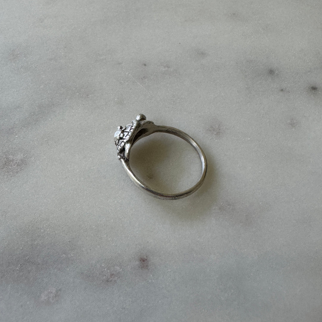 Mom and Baby Turtle Ring from MIMOSA Handcrafted in sterling silver