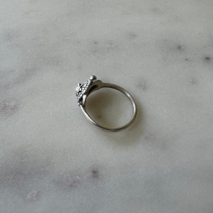 Mom and Baby Turtle Ring from MIMOSA Handcrafted in sterling silver