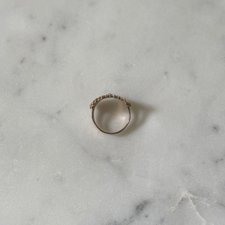 Bronze Palmetto Ring from MIMOSA Handcrafted