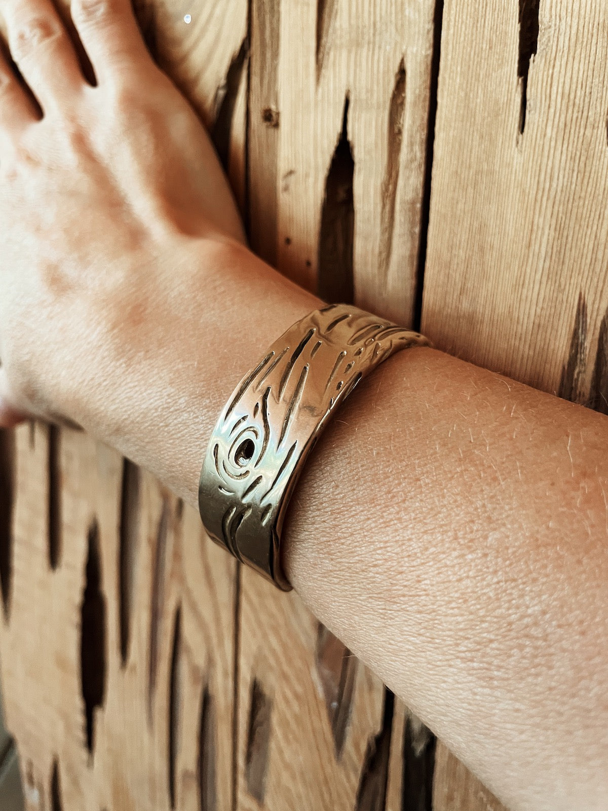 Pecky Cypress Bracelet | MIMOSA Handcrafted