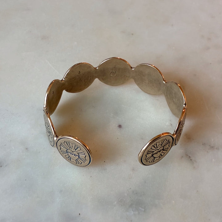 MIMOSA Handcrafted Sacred Heart Bracelet in Bronze