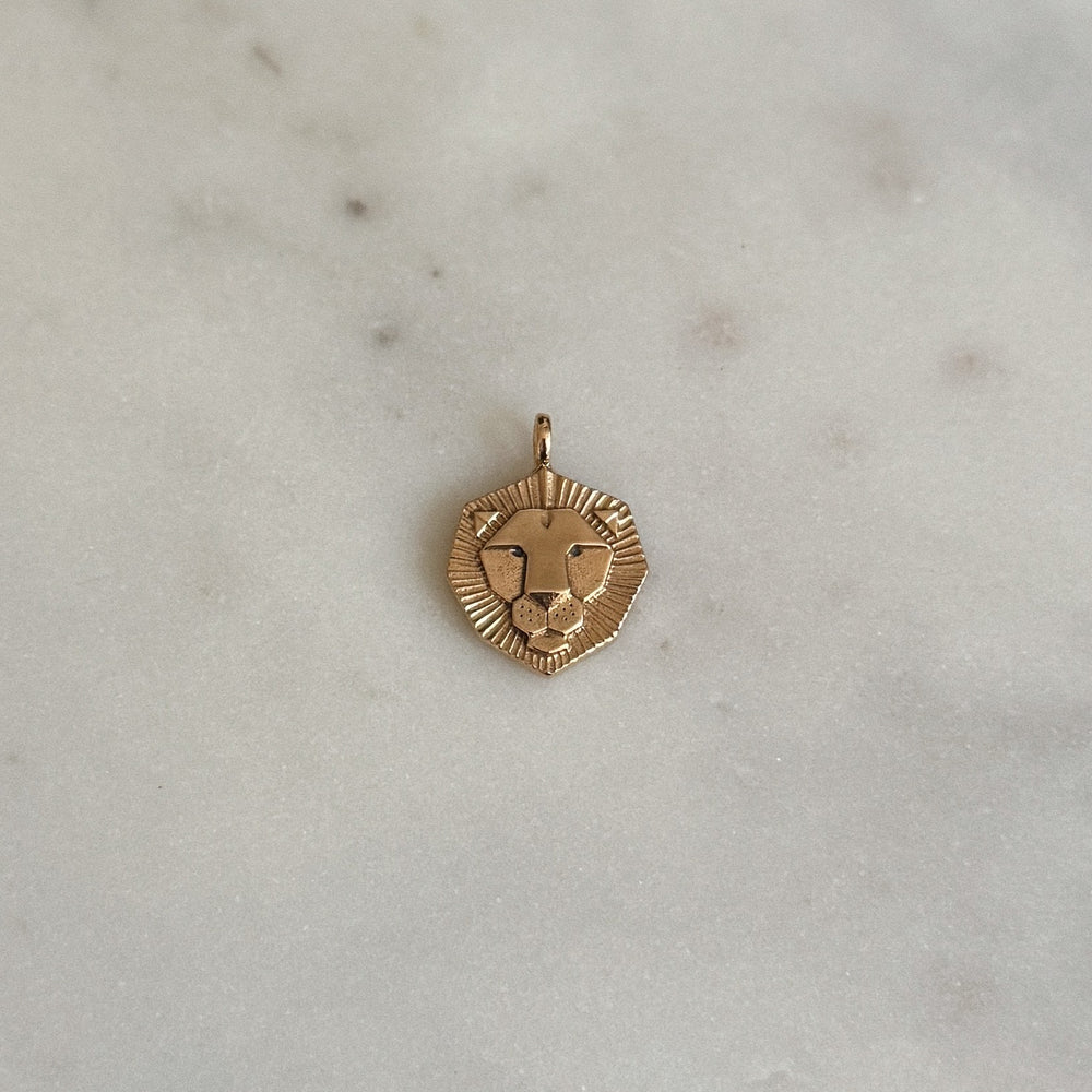 LION PENDANTS — SMALL & LARGE - MIMOSA Handcrafted Jewelry