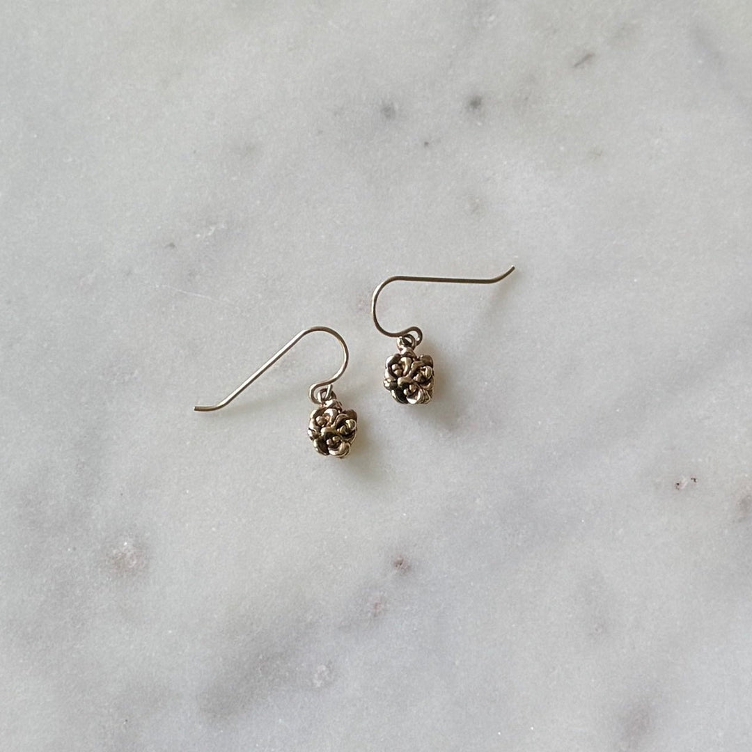 Bronze Succulent Earrings from MIMOSA Handcrafted