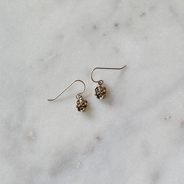 Bronze Succulent Earrings from MIMOSA Handcrafted