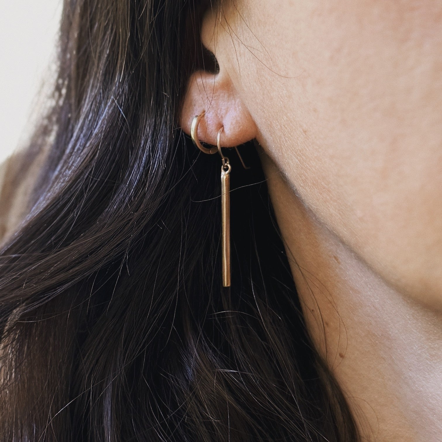 Triangle Earrings | MIMOSA Handcrafted