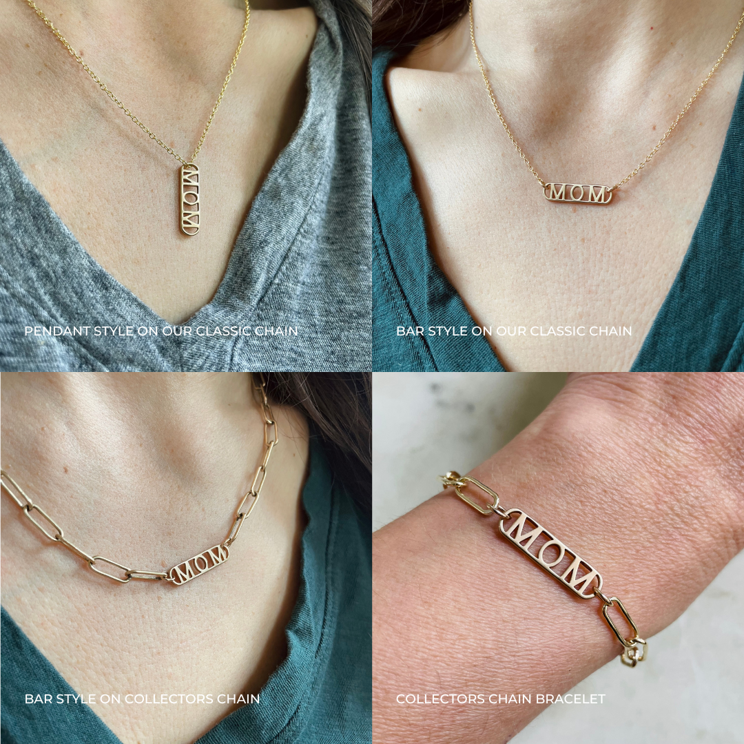 Mom Necklace | MIMOSA Handcrafted