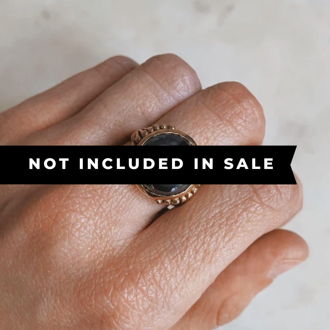 Mimosa Flower Ring Not Included in Sale