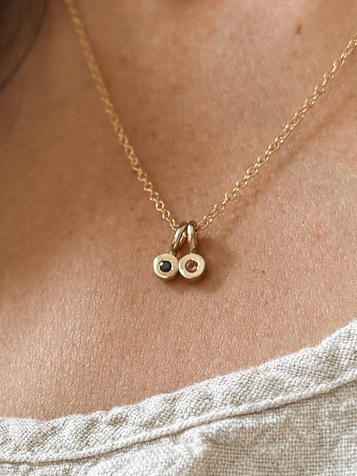 MIMOSA Handcrafted Birthstone Necklaces