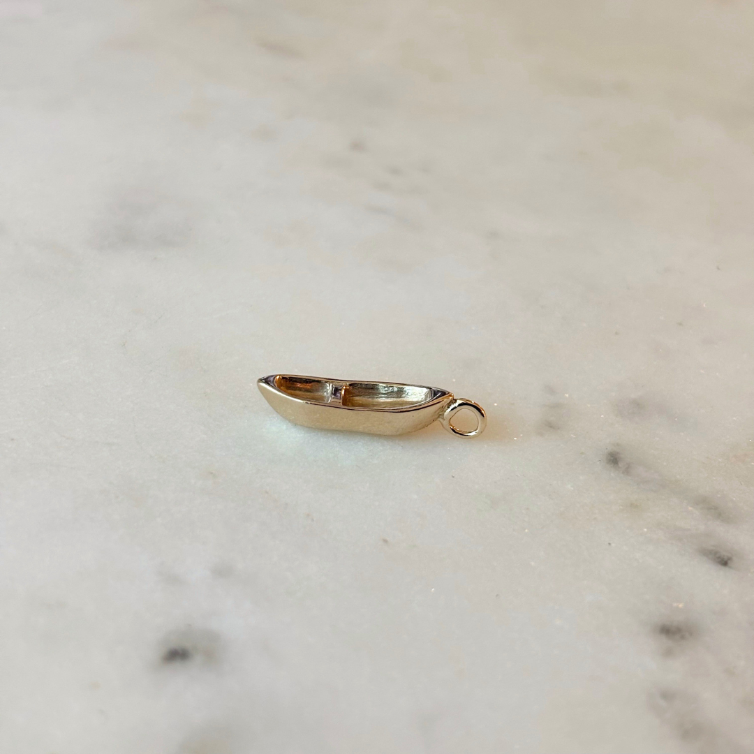 Pirogue Boat Pendant from MIMOSA Handcrafted