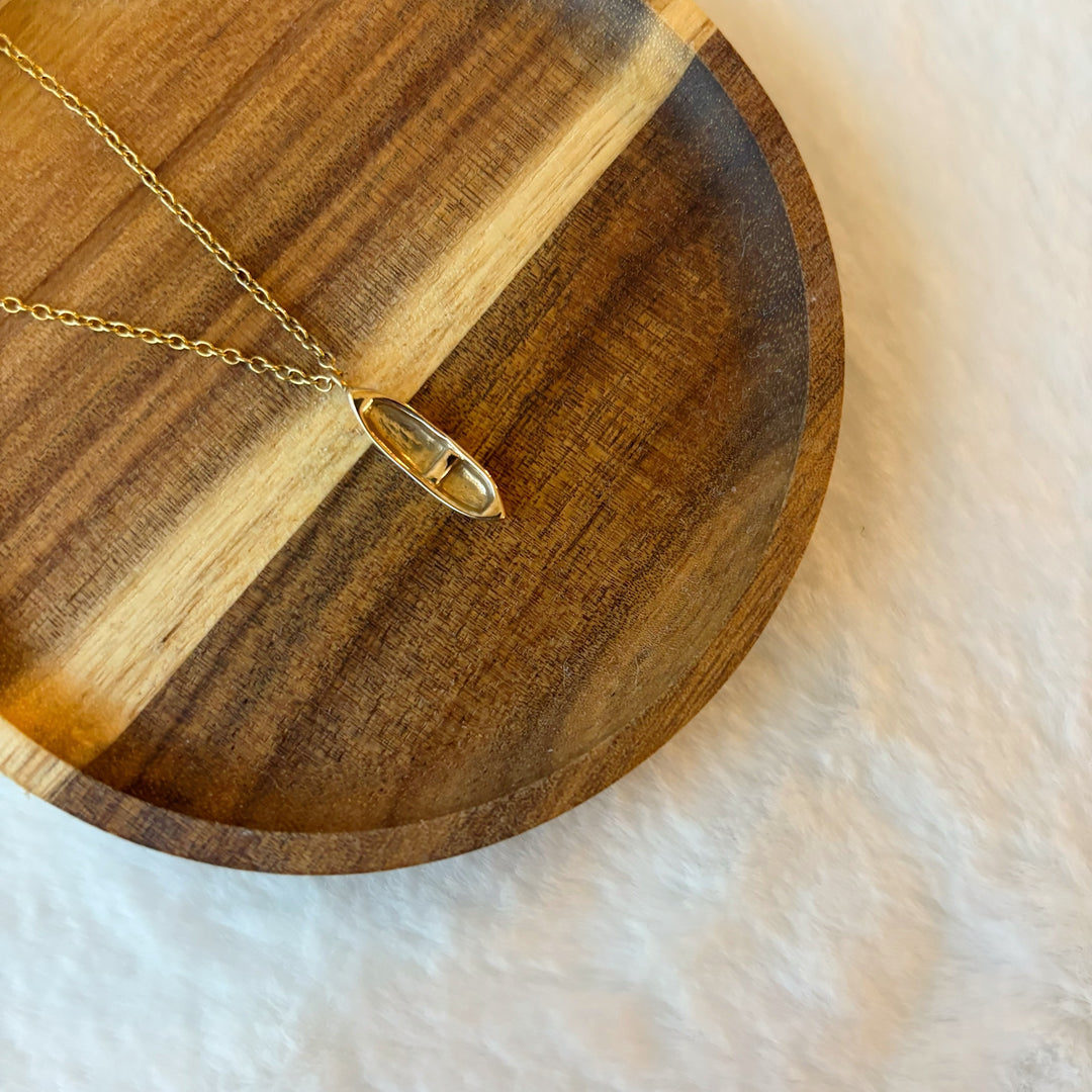 Pirogue Boat Pendant from MIMOSA Handcrafted