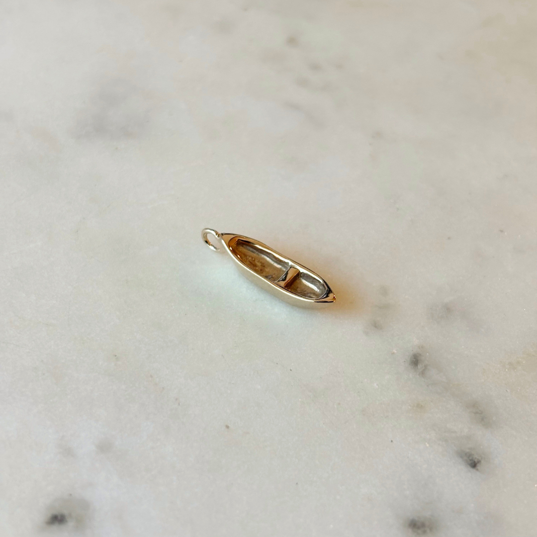 Pirogue Boat Pendant from MIMOSA Handcrafted