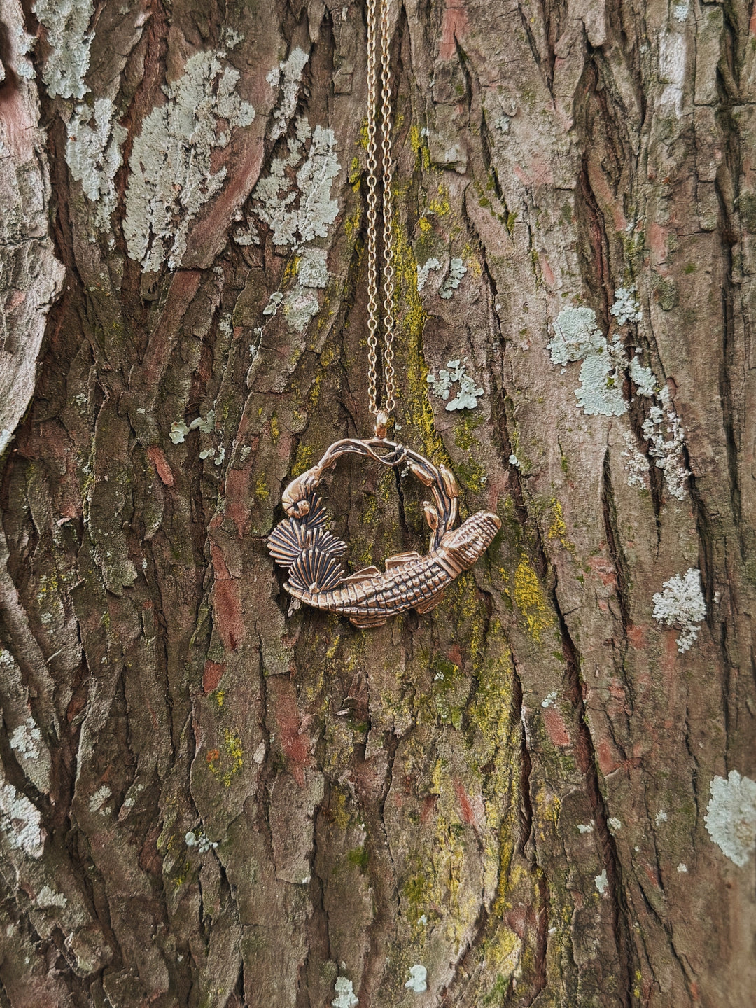 Plein Wild Swamp Inspired Necklace from MIMOSA Handcrafted