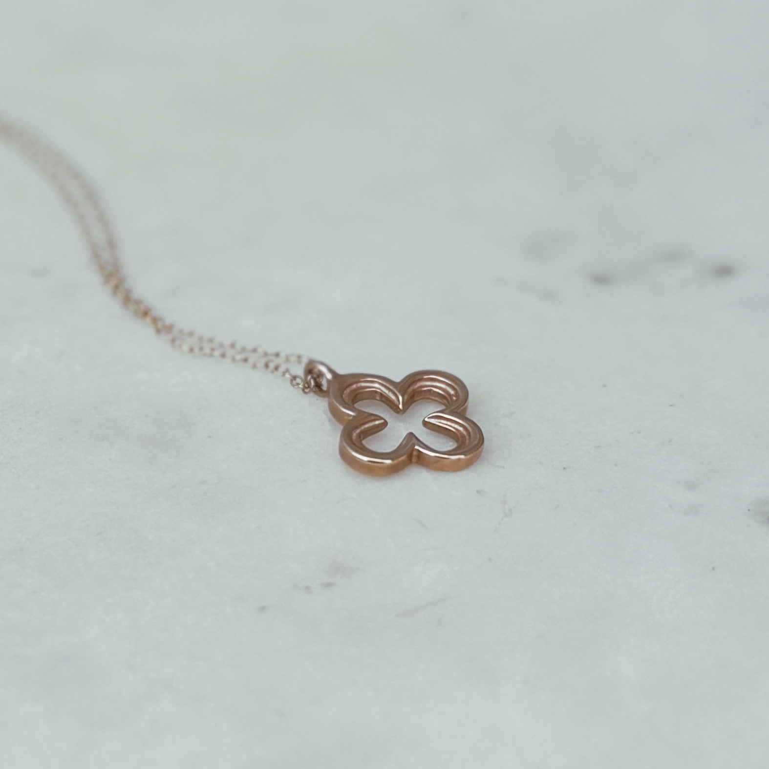 Quatrefoil Necklace | MIMOSA Handcrafted