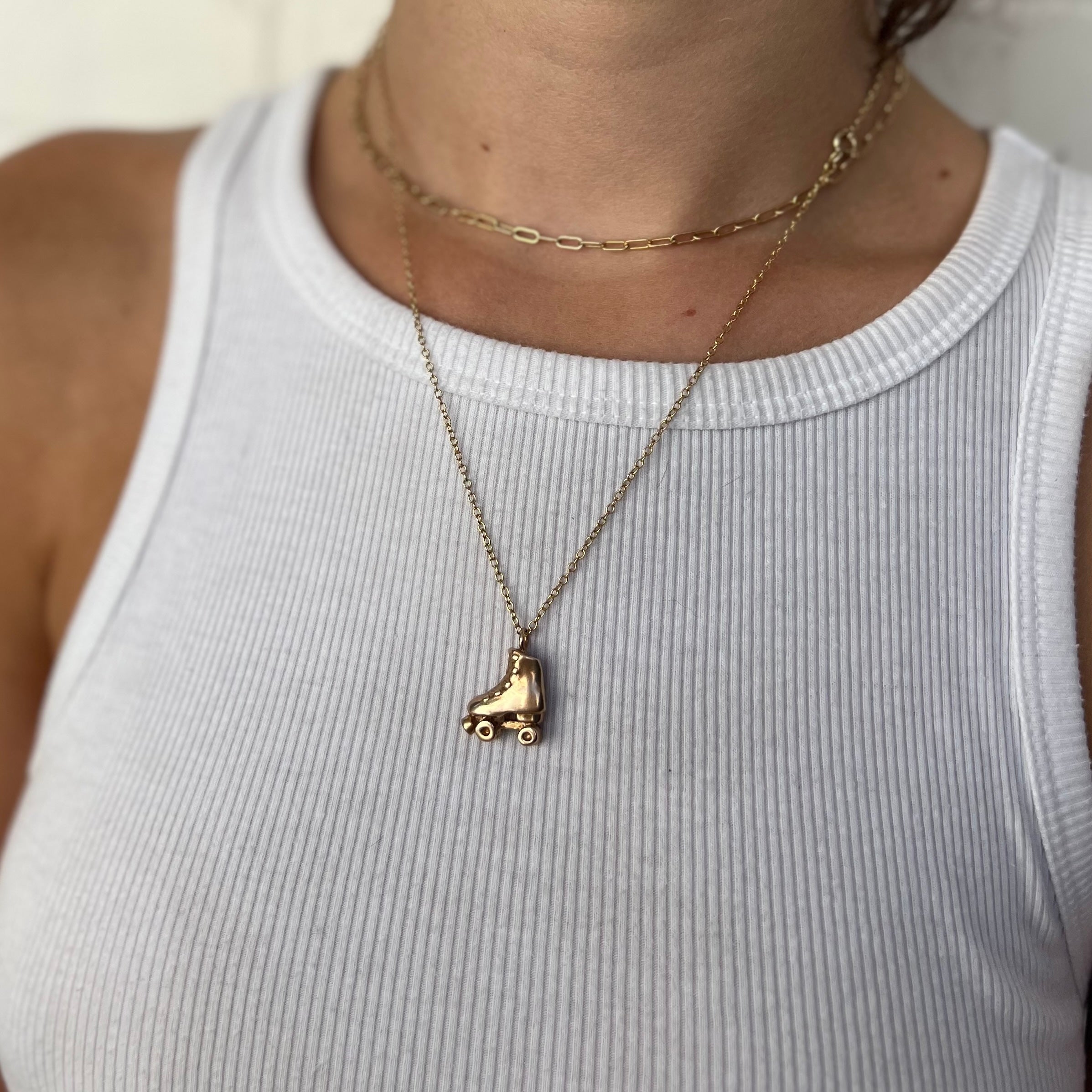 Roller Skate Necklace | MIMOSA Handcrafted