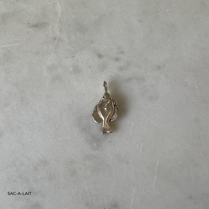 14K GOLD FISH PENDANTS