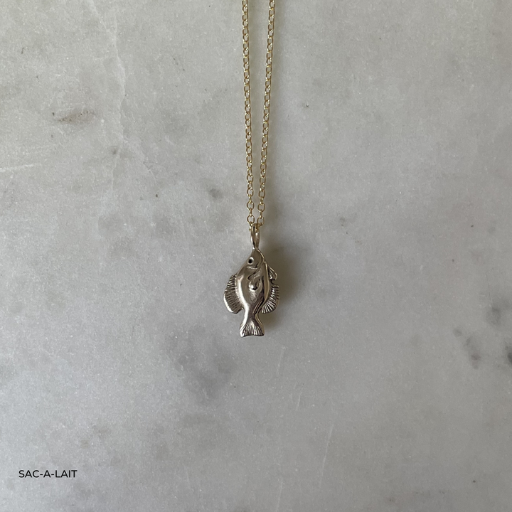 14K GOLD FISH PENDANTS