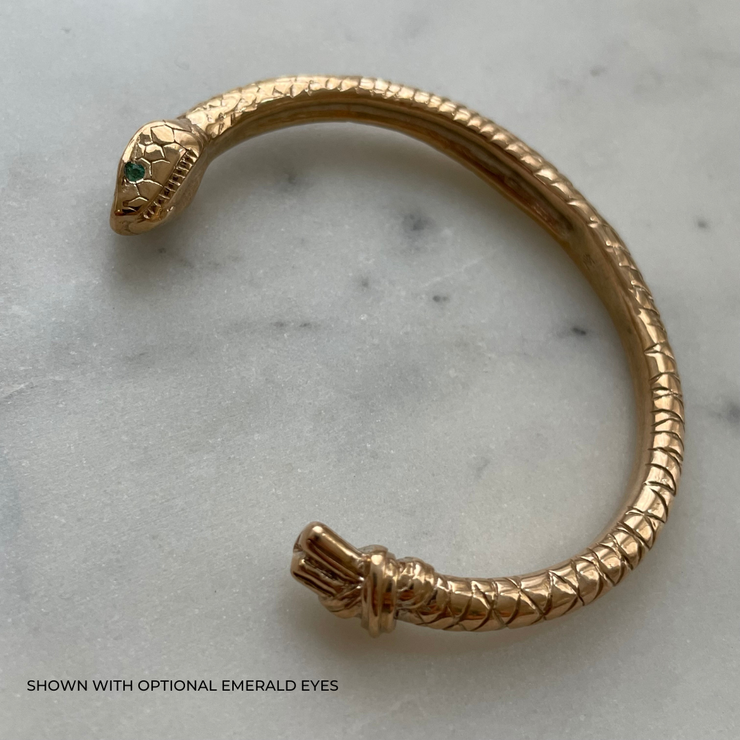 Art Deco snake bracelet – Maison Mohs