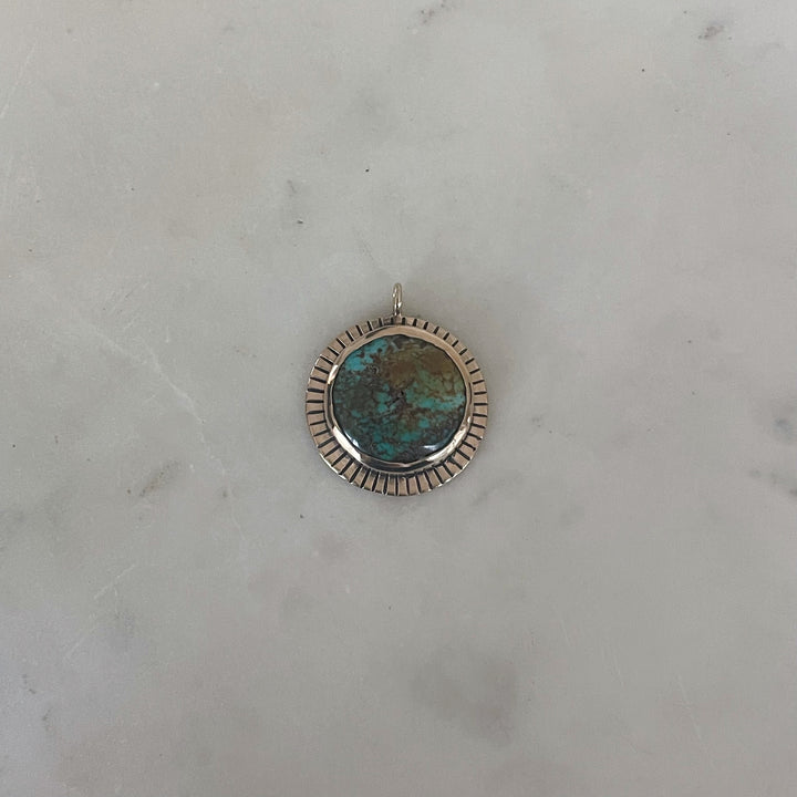 Unique Patagonia Turquoise Pendant from MIMOSA Handcrafted