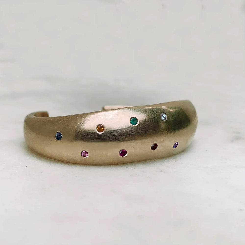 Bracelets and | Cuffs Handcrafted | Bronze Cuffs Mimosa