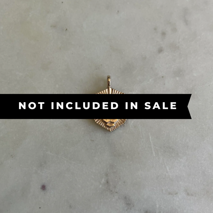 14K GOLD LION PENDANT — SMALL