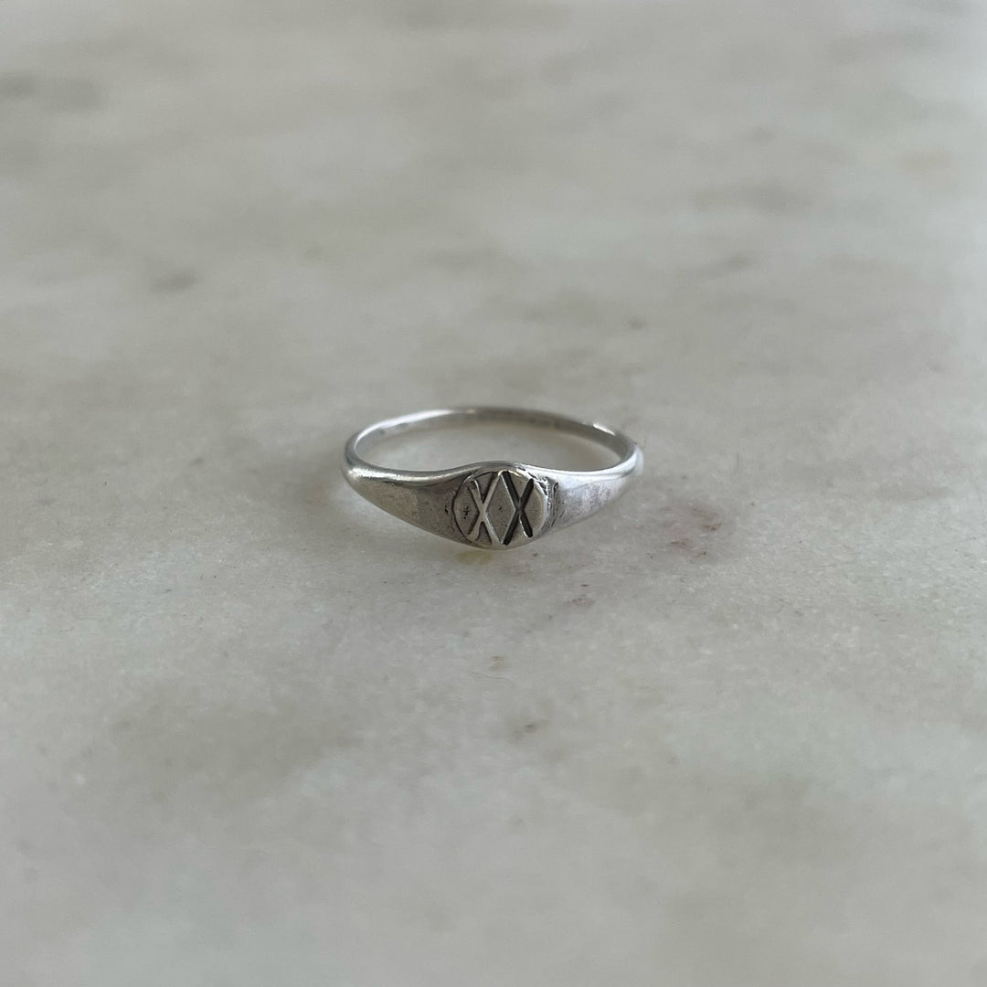 MIMOSA Handcrafted's Joy And Sorrow Ring In Sterling Silver