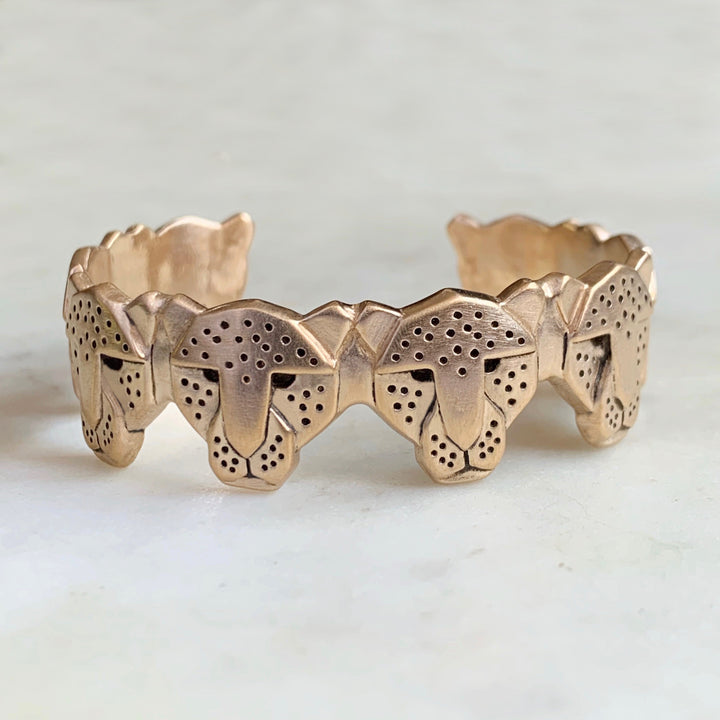 JAGUAR CUFF BRACELET - MIMOSA Handcrafted Jewelry