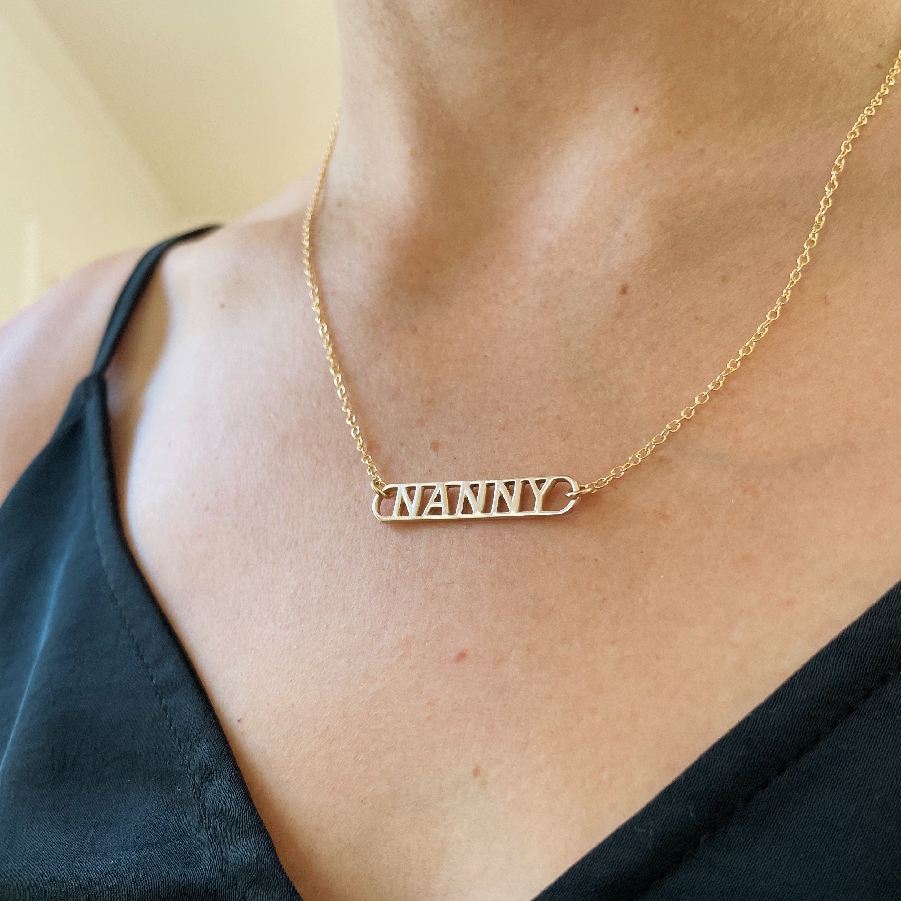 Nanny necklace outlet pendant