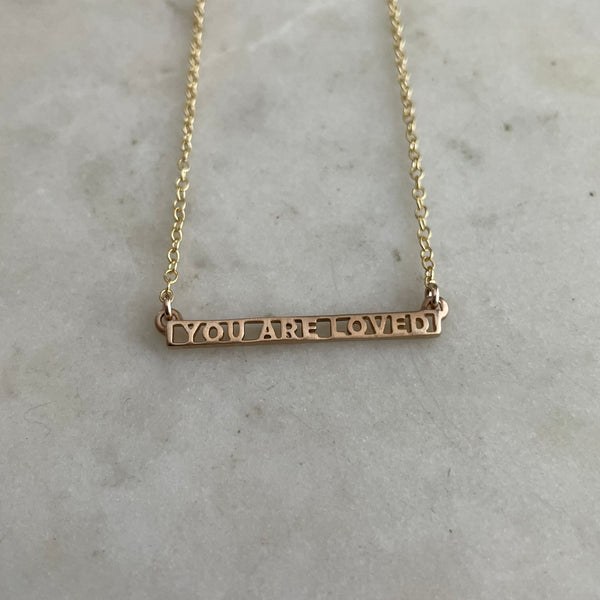 You Are Loved Necklace | MIMOSA Handcrafted