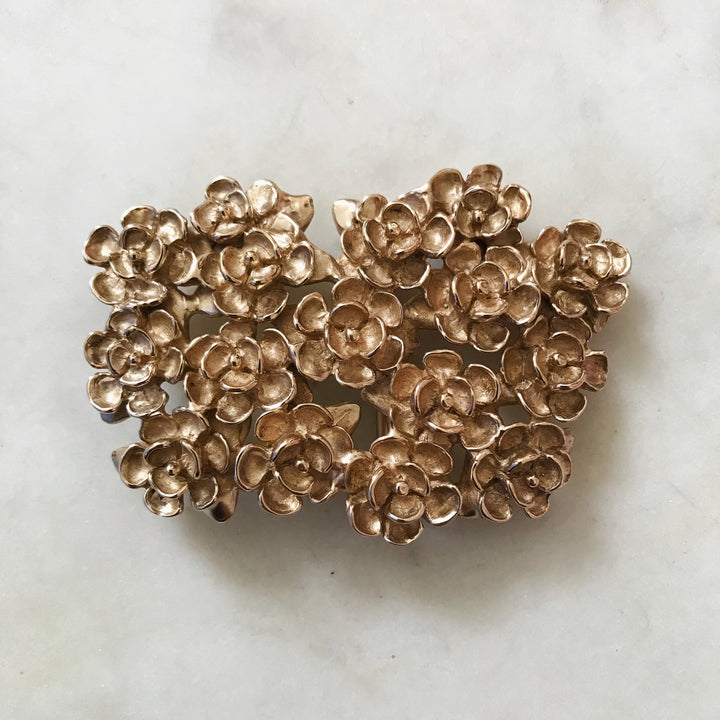 MAGNOLIA BELT BUCKLE - MIMOSA Handcrafted Jewelry