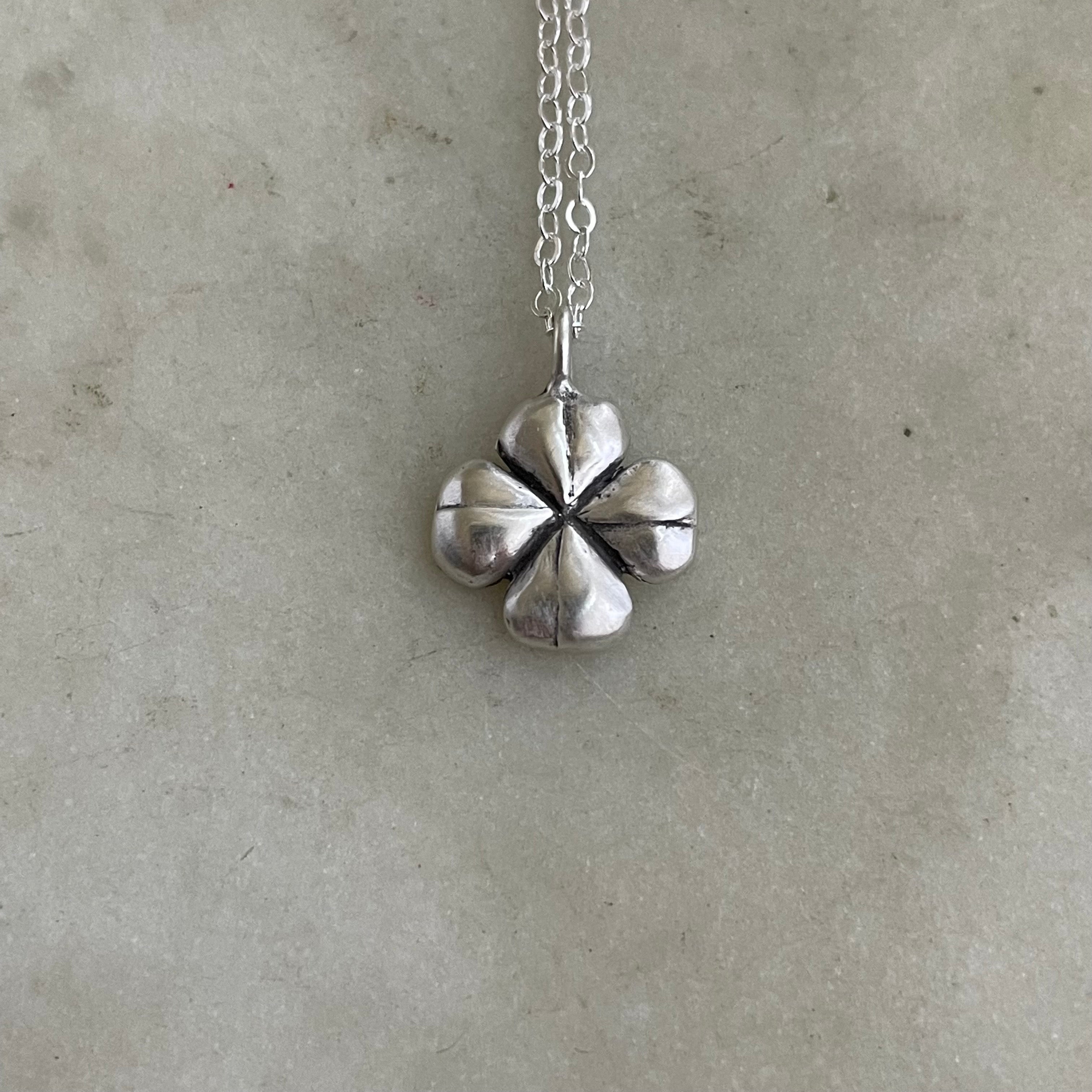 My Lucky Clover Pendant *Synthetic Emerald With 10k/14k/18k White, Yellow,  Rose, Green Gold, Gold Plated & Silver* 4 Leaf Fortune Good Luck | Loni  Design Group $384.03 | 10k Gold, 14k Gold ,