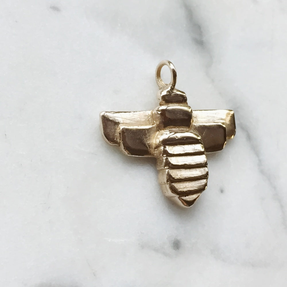 BEE PENDANT - MIMOSA Handcrafted Jewelry