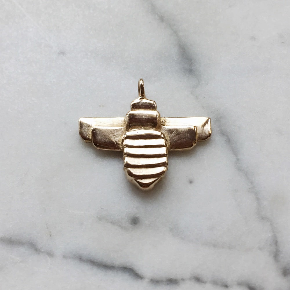 BEE PENDANT - MIMOSA Handcrafted Jewelry