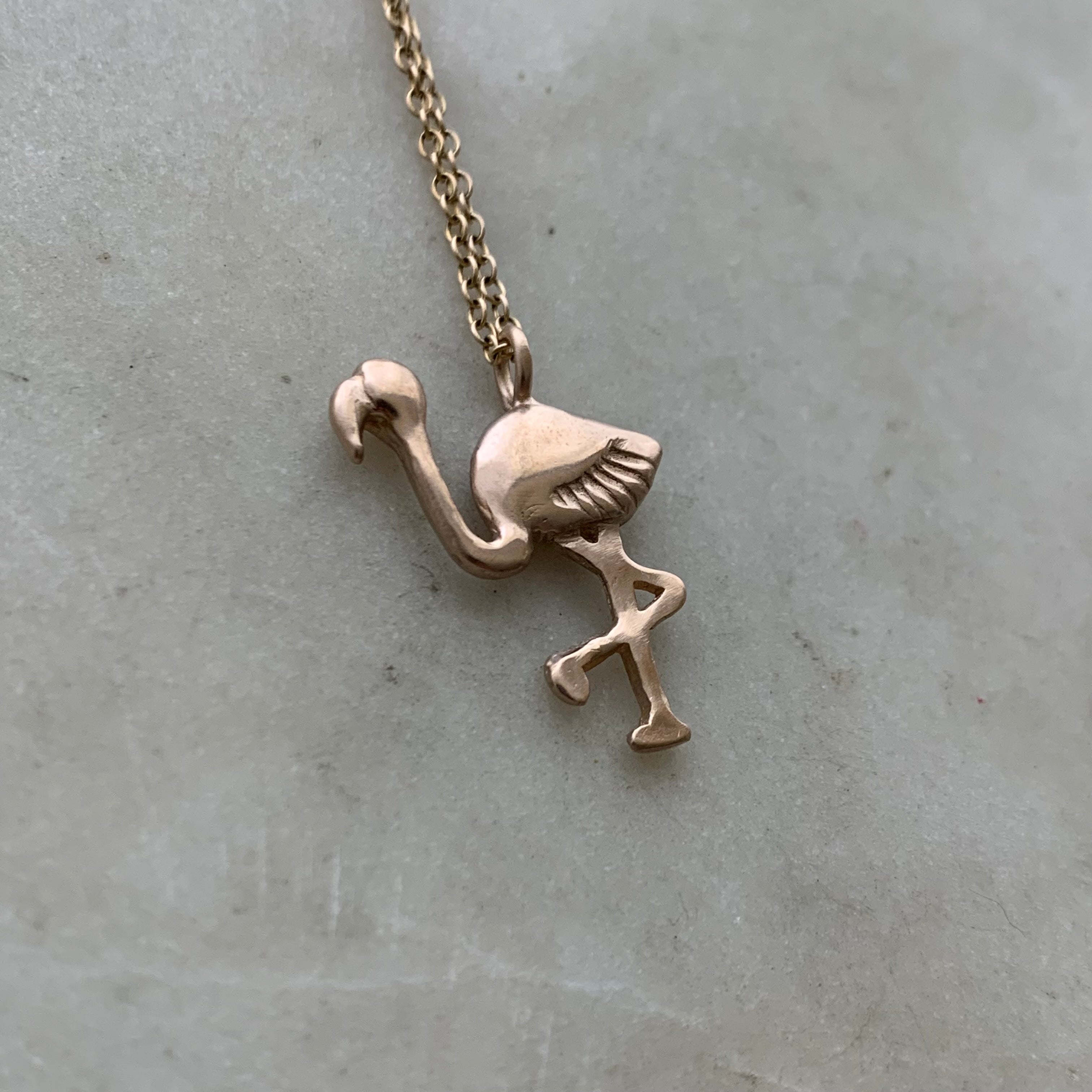 FLAMINGO PENDANT | MIMOSA Handcrafted