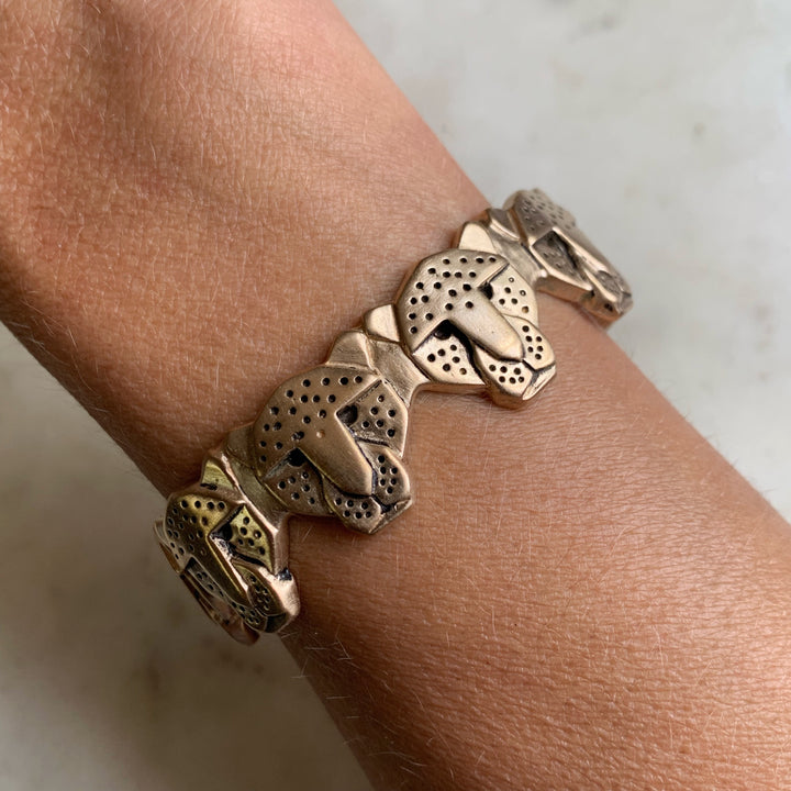 JAGUAR CUFF BRACELET - MIMOSA Handcrafted Jewelry