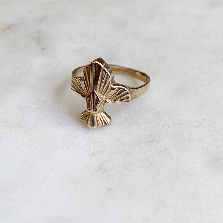 FLEUR DE LIS RING - MIMOSA Handcrafted Jewelry