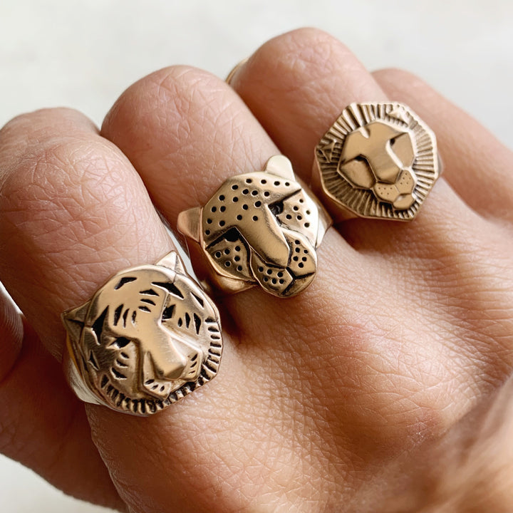 LION RING - MIMOSA Handcrafted Jewelry