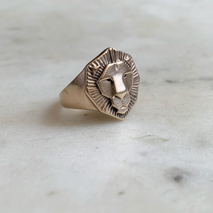 LION RING - MIMOSA Handcrafted Jewelry