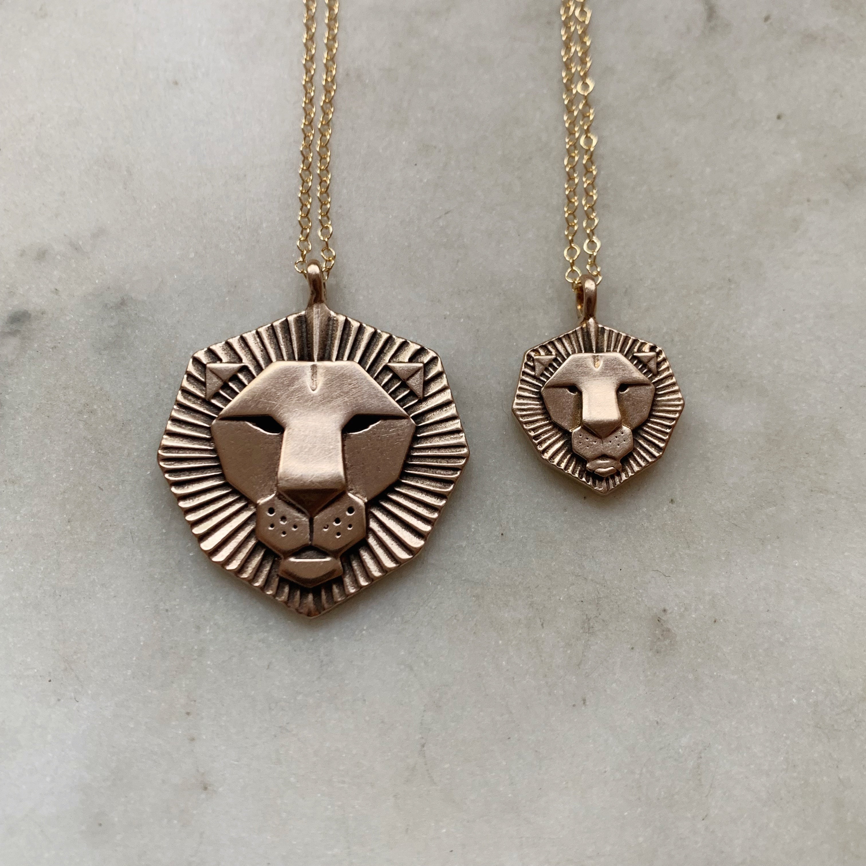 Large Lion Necklace | MIMOSA Handcrafted