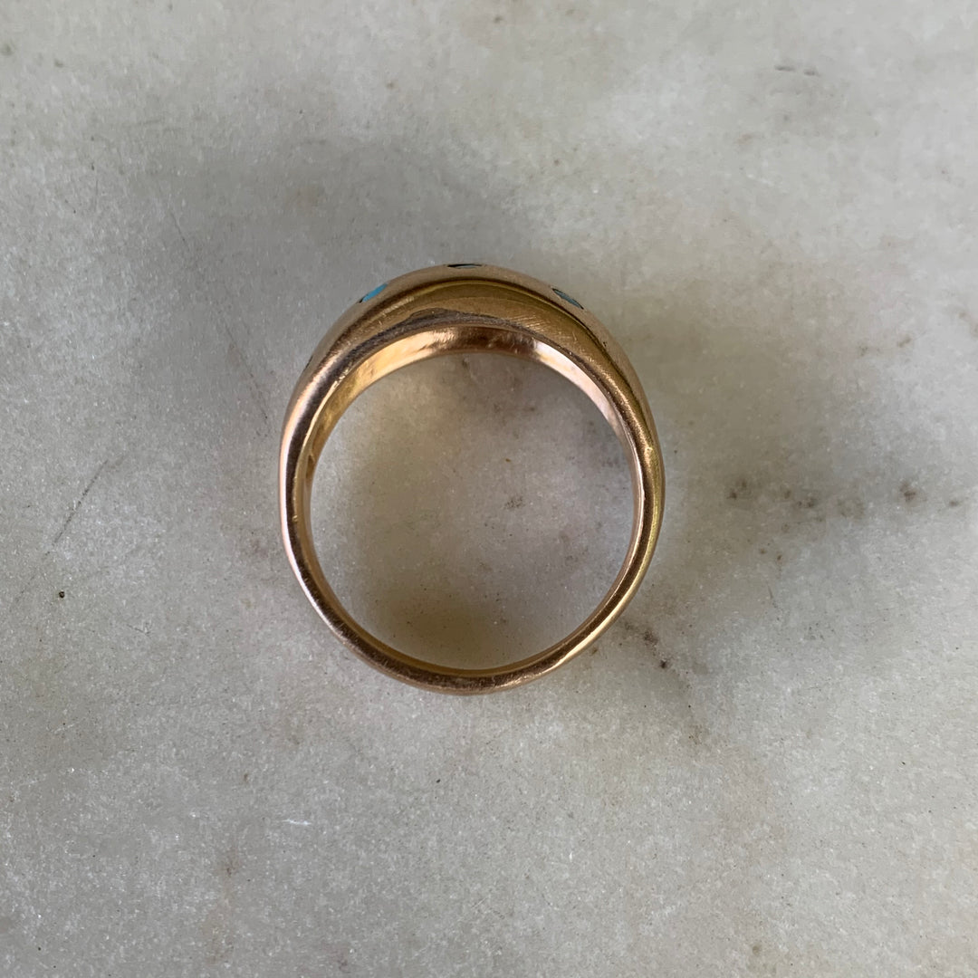 THE AMANDA RING — 8 TURQUOISE STONES - MIMOSA Handcrafted Jewelry