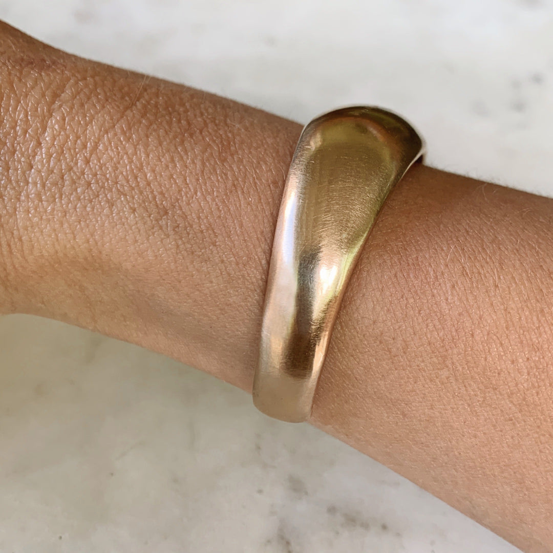 THE AMANDA CUFF — NO TURQUOISE STONES - MIMOSA Handcrafted Jewelry