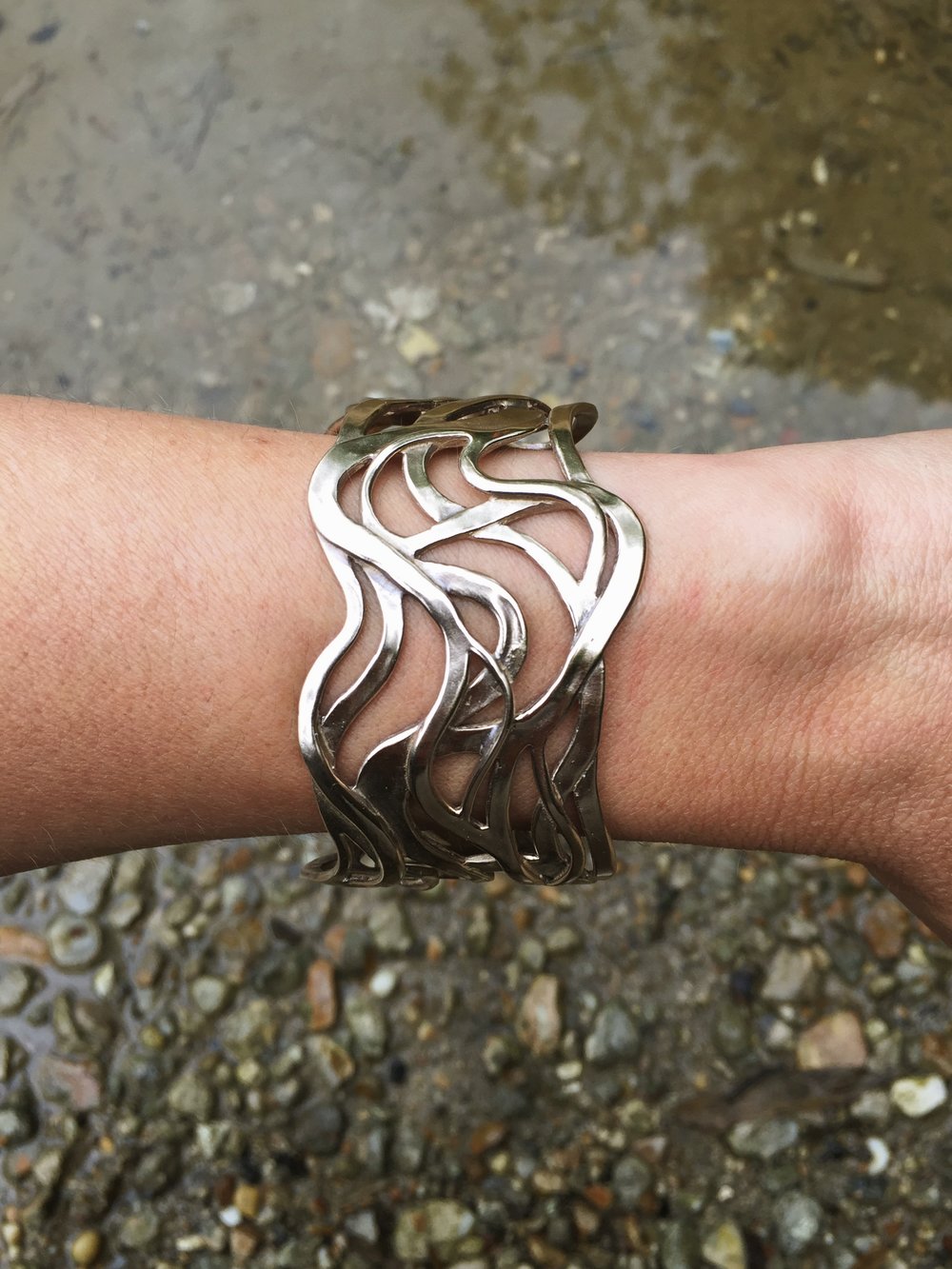 RIVER CUFF - MIMOSA Handcrafted Jewelry